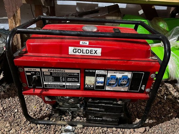 Generador Eléctrico Goldex EP6500ES a Nafta