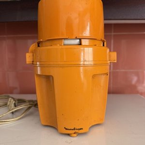 Procesadora de Alimentos Moulinex Naranja Vintage - imagen 3