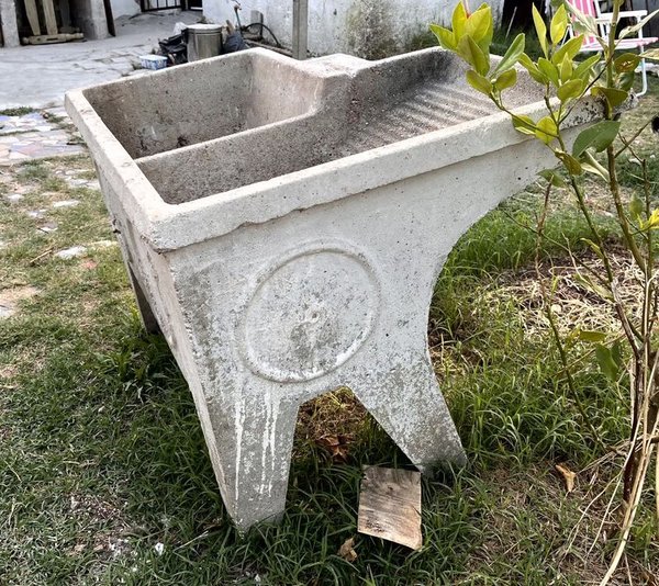 Pileta de Lavar de Hormigón Doble para Jardín - imagen 4