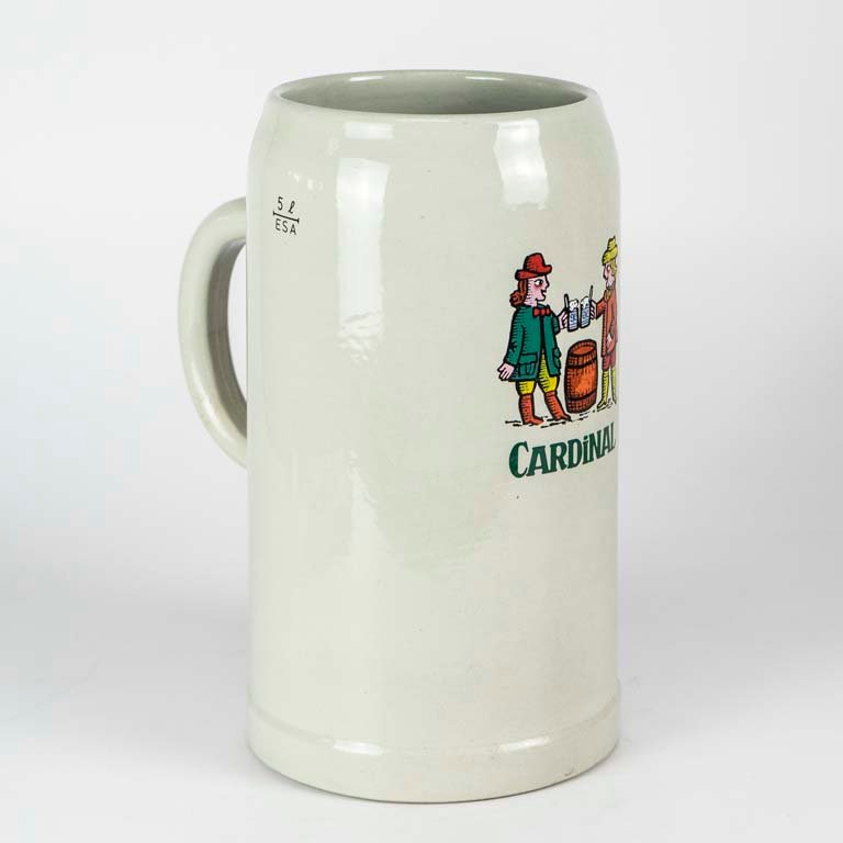 Jarra de cerámica con logo de cardenal - imagen 2