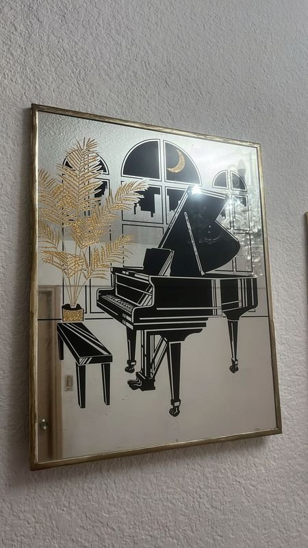 Cuadros espejo grabado, 3 piezas - Decoración para hogar - imagen 5