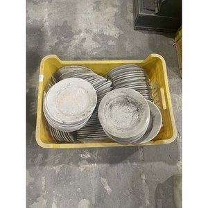 Lote de 80 Platos de Postre de Cerámica Antigua - imagen 2