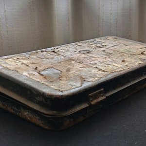 Juego de Llaves de Tubo Antiguo con Criquet y Valija de Metal - imagen 4