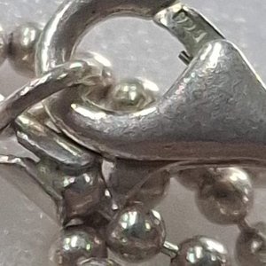 Cadena de Plata con Dije Ojo Turco - imagen 4