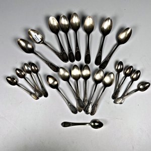 Lote de 23 Cucharitas de Metal Eberle para Té y Café - imagen 2