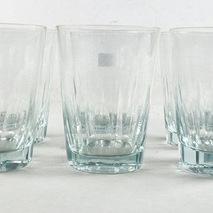 Seis Vasos Hialinos con Base Prensada - imagen 3