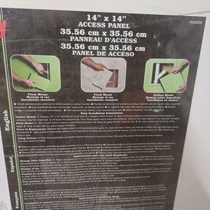 3 Paneles de Acceso en PVC 43x43cm - imagen 2