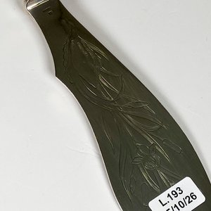 Dos piezas de metal Christofle, pala y pinza - imagen 5