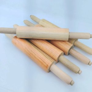 Set de 5 Vasos de Madera para Amasar - imagen 1