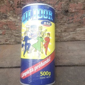 Lata Antigua de Pulidor BÃO con Contenido Original - Coleccionismo Uruguay - imagen 4