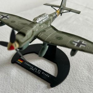 Bombardero Alemán Junkers Ju 87 Stuka Escala 1:72 Segunda Guerra Mundial - imagen 2