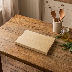 Lote siguiente: Tabla de Madera para Asado y Picada, Natural, 30x20 cm