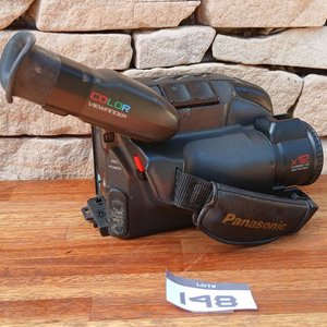 Filmadora Panasonic Palmcorder IQ PV-IQ404 VHS-C Vintage con Zoom 12x - imagen 4