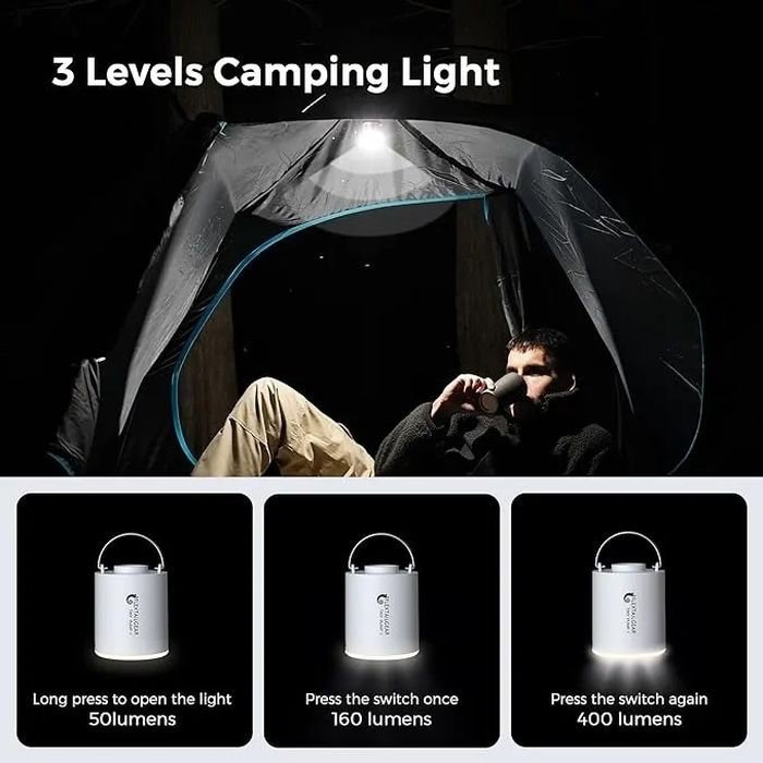 Mini Inflador Recargable Alta Potencia con Accesorios y Luz LED - imagen 4