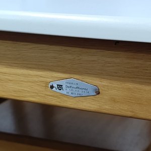 Mesa Rectangular Madera Maciza Fábrica Delfino Álvarez - imagen 2