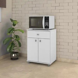 Lote siguiente: Mostrador Multiuso Blanco con Cajón y 2 Puertas