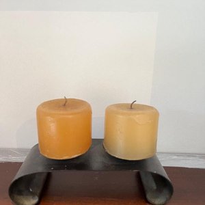Lote siguiente: Adorno de Hierro con Dos Velas