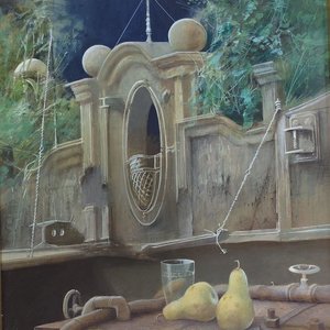 Cuadro "Barco" de Glauco Capozzoli, 53 x 49 cm - imagen 2
