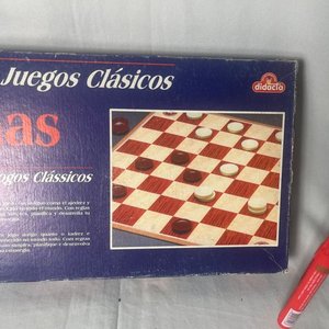 Juego de Damas Clásicas Didacta Completo - imagen 3