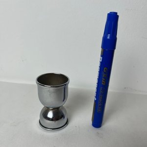 Medida Doble Acero Inoxidable para Whisky - imagen 4