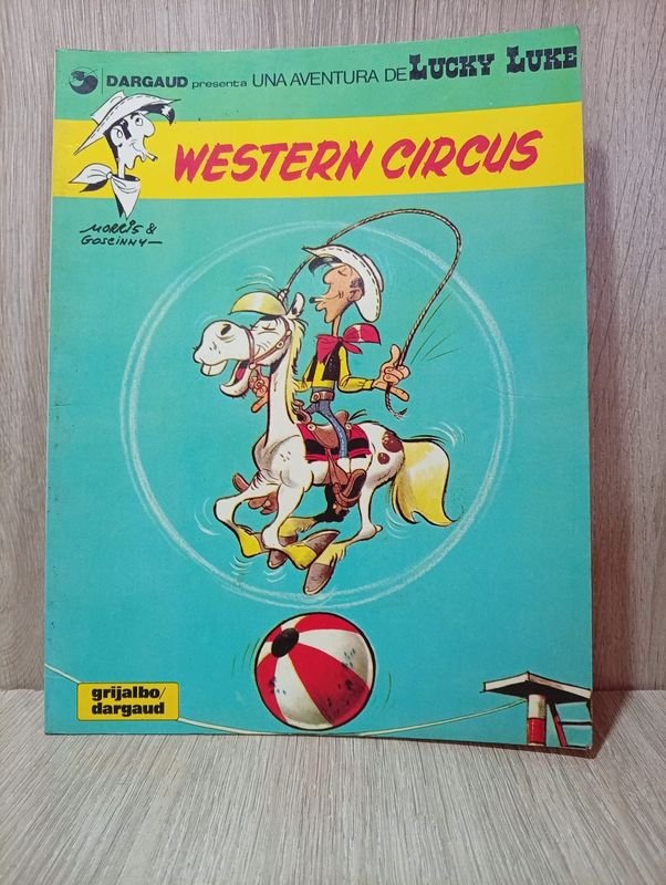 Revista Lucky Luke - Western Circus (Grijalbo Dargaud)