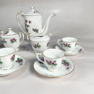 Juego de Porcelana China Jyoto Fine China con Decoración Floral - imagen 2