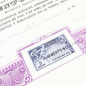 5 Acciones de ATMA Uruguay 1962 - Valor 500 Pesos - imagen 2