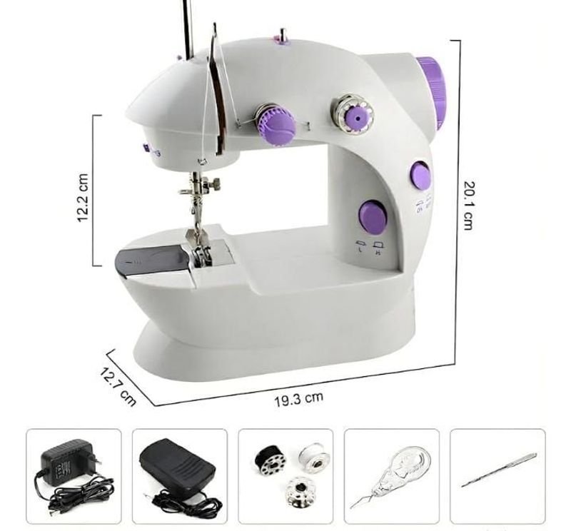 Maquina de coser con fuente de energía dual y pedal de control - imagen 3