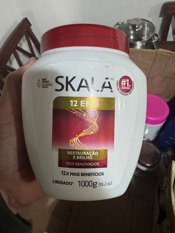 Crema para el Cabello Skala 1kg Restauración y Brillo