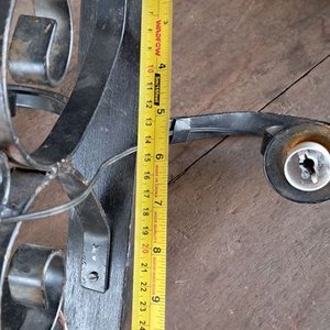 Farol Portátil y Lámpara de Colgar de Hierro Forjado - imagen 3
