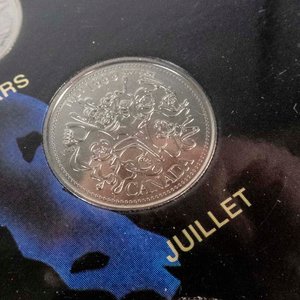 Set de 12 Monedas de 25 Centavos de Canadá de 1999 - imagen 2