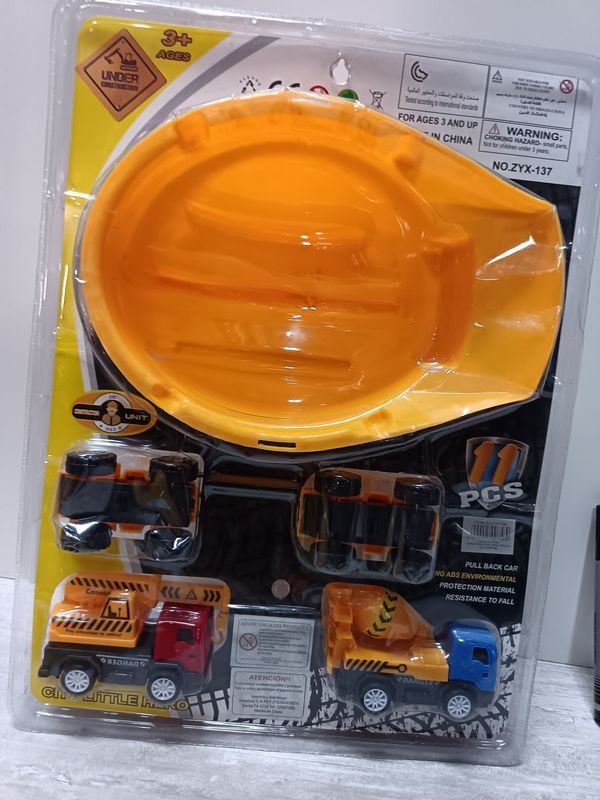 Conjunto de construcción y casco de seguridad - imagen 5