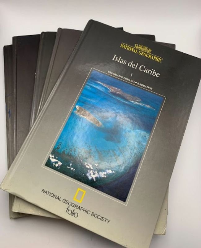 5 Libros de National Geographic en Excelente Estado