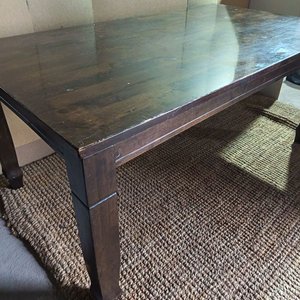 Juego de Comedor Moderno: Mesa de Madera y 6 Sillas - imagen 5