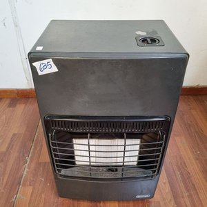 Estufa a Gas Delonghi Moderna Gris Oscuro con Ruedas - imagen 2