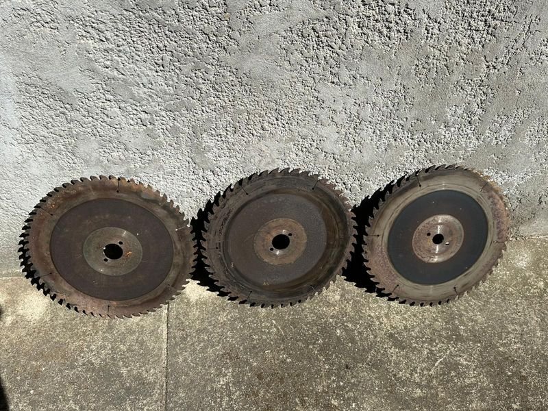 Discos de acero para sierra, 38 cm de diámetro, sin uso - imagen 5