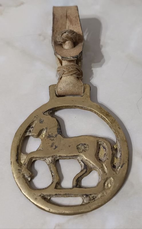 Adorno de Bronce macizo con forma de caballo para decoración - imagen 2