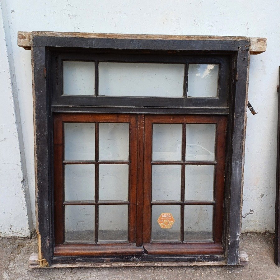 Ventana con dos hojas batientes y postigos en cedro - imagen 6