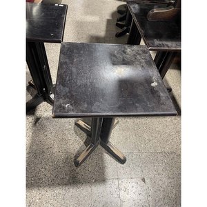Par de Mesas Bar Cuadradas de Madera Delfino Álvarez - imagen 2