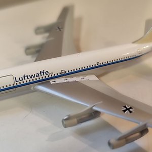 Maqueta Avión Boeing 707-300 Luftwaffe Escala 1/400 Herpa - imagen 2
