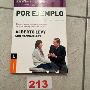 Lote anterior: Libro "Por Ejemplo" de Alberto y Hannah Levy