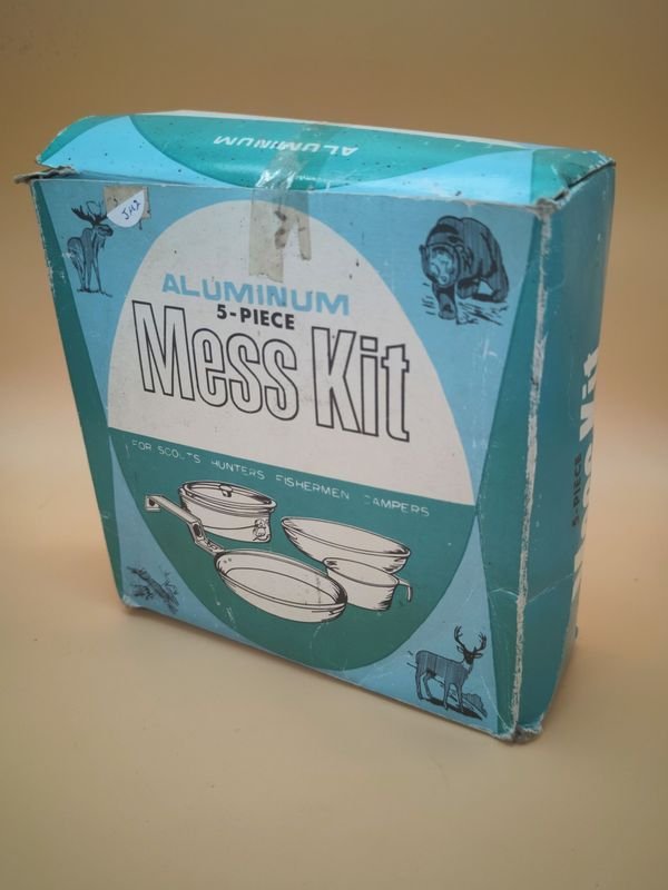 Kit de cocina de aluminio 5 piezas para campistas, cazaristas y pescadores - imagen 13