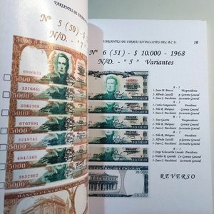 Catálogo de Billetes del Uruguay 1967-2008 con Variantes de Firmas por Ramón Rodríguez Hernández - imagen 6