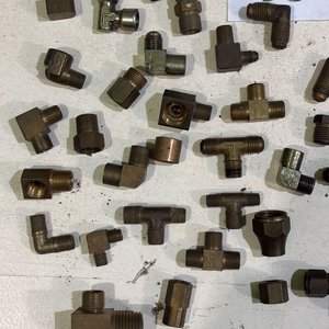 Lote de 50 Piezas de Conexiones de Bronce para Tuberías - imagen 2