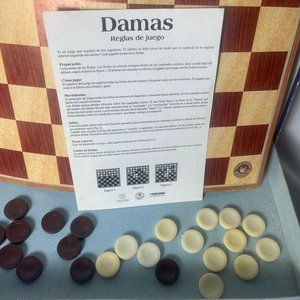Juego de Damas Clásicas Didacta Completo - imagen 5