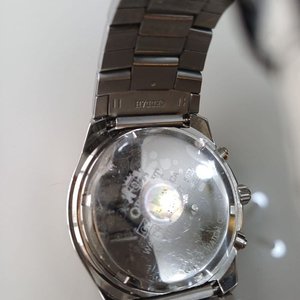 Reloj Orient Chronograph Acero Esfera Azul Taquímetro - imagen 9
