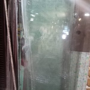 Mampara de Baño con Dos Hojas Corredizas y Marco Desarmado - imagen 2