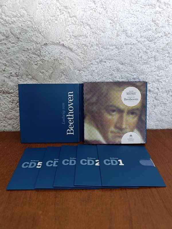 Álbum de CD de Beethoven de 5 Discos