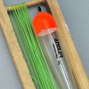 Línea de Pesca Armada con Devanador de Madera, Boya Angler y Accesorios - imagen 4