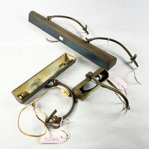 Tres Apliques para Cuadros Metálicos Vintage - imagen 3